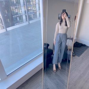 Wilfred Darontal Pant in Checkered Grey